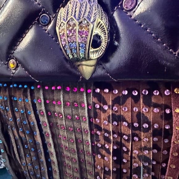 Kurt Geiger NWT Sequin Fringe 2 Way Bag - Picture 3 of 10